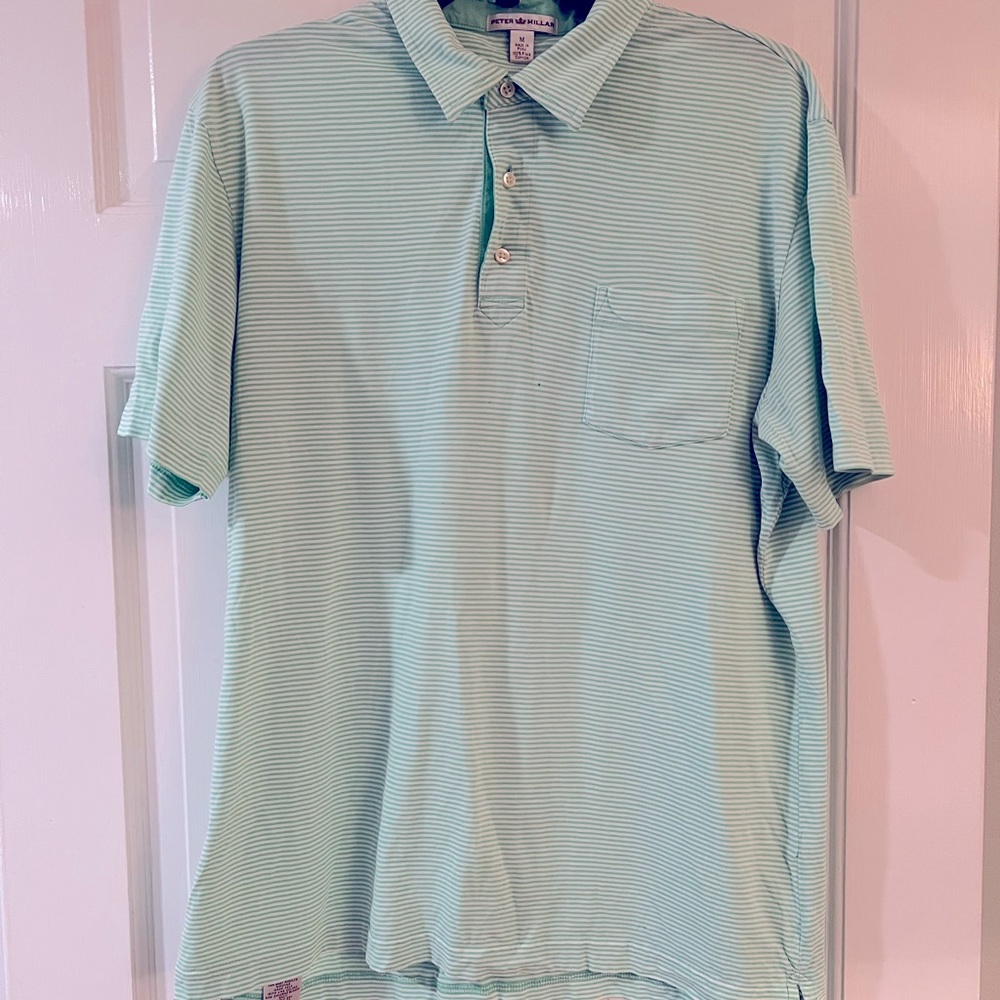 Peter Millar Men’s Green Polo Shirt